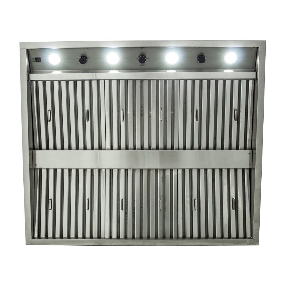 Blaze 36 in. Stainless Steel Outdoor Vent Hood with 2,000 CFM (BLZ-36-VHOOD)