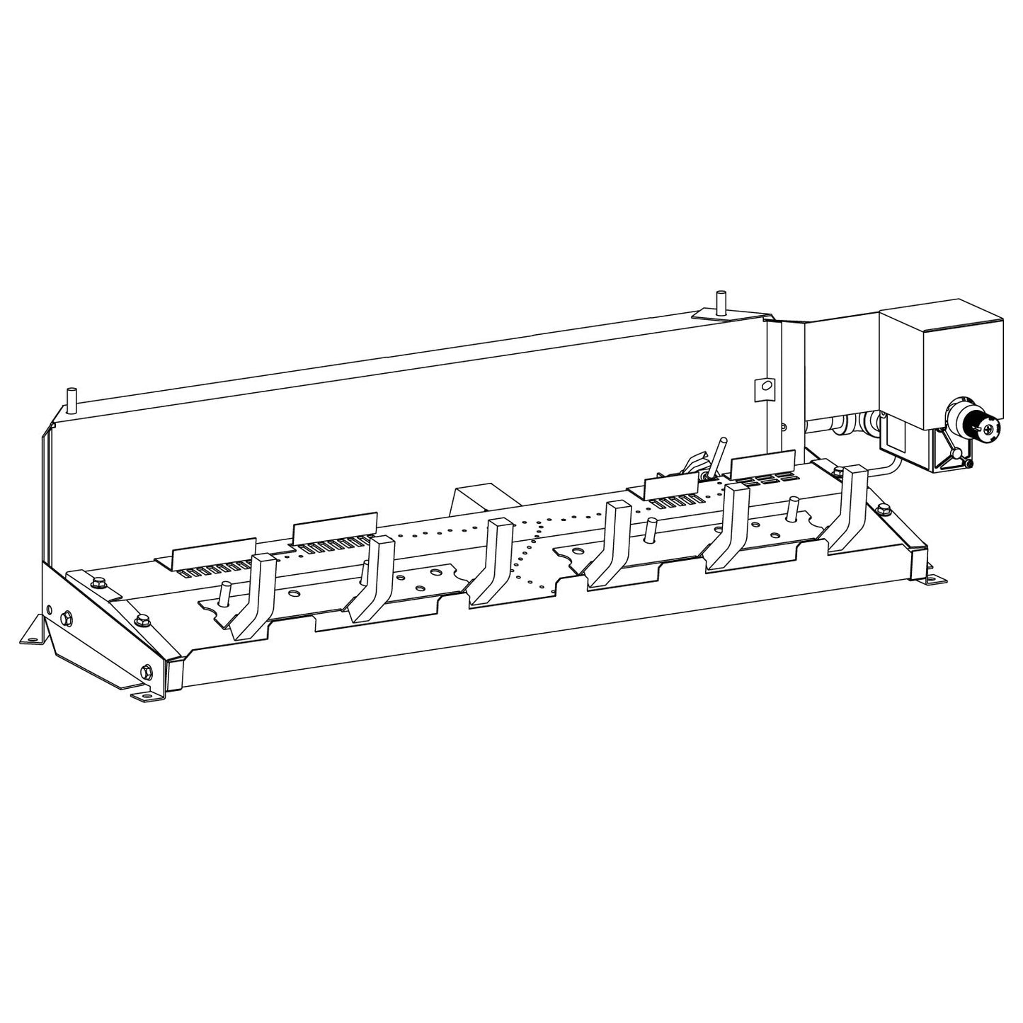 Empire Super Sassafrass Vented Refractory Complete Fireplace Gas Log Set