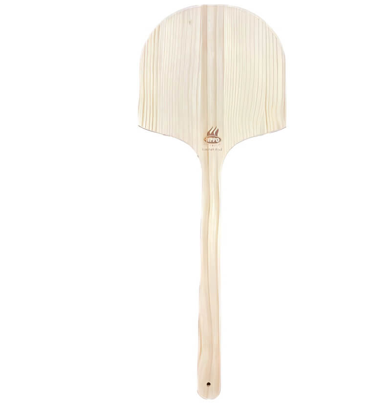 WPPO 14-Inch x 36-Inch Long Handled Wooden Pizza Peel - 2 Pack - WKLP-1436-2