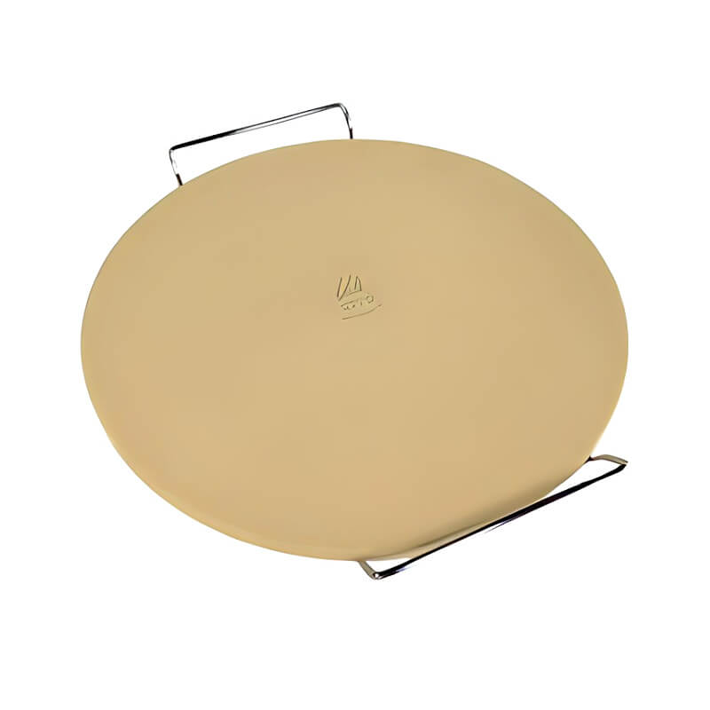 WPPO 15-Inch Premium Pizza Baking Stone With Handles - WKST-15R