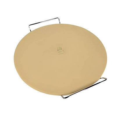 WPPO 15-Inch Premium Pizza Baking Stone With Handles - WKST-15R