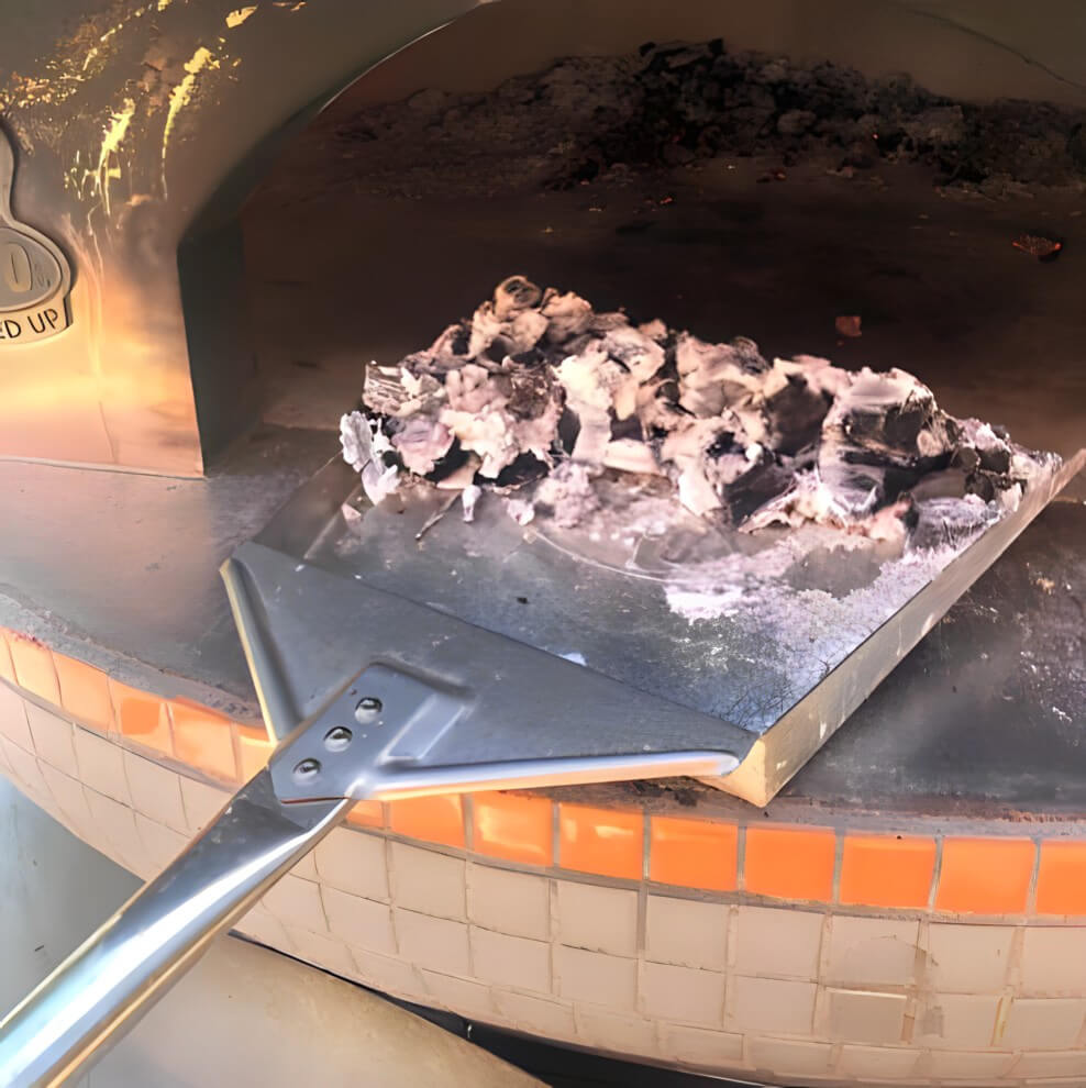 WPPO 45-Inch Stainless Steel Ash Shovel for Wood-Fired Ovens - WKA-ASH