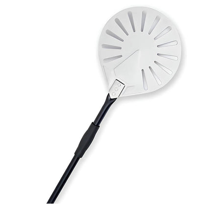 WPPO 9-Inch Round Aluminum Pro Turning Pizza Peel - WKPA-9peel