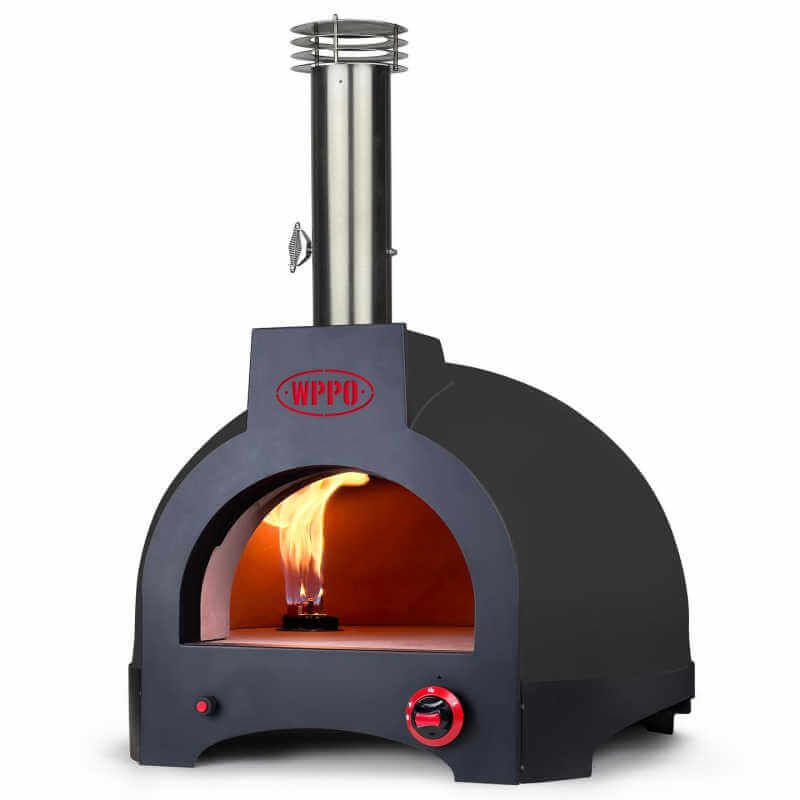 WPPO Infinity 66-Inch Wood/Gas Hybrid - 3 Pizza Oven