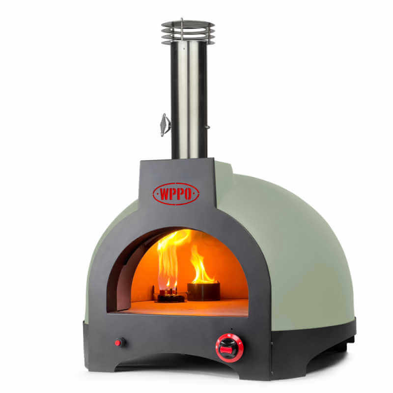 WPPO Infinity 66-Inch Wood/Gas Hybrid - 3 Pizza Oven