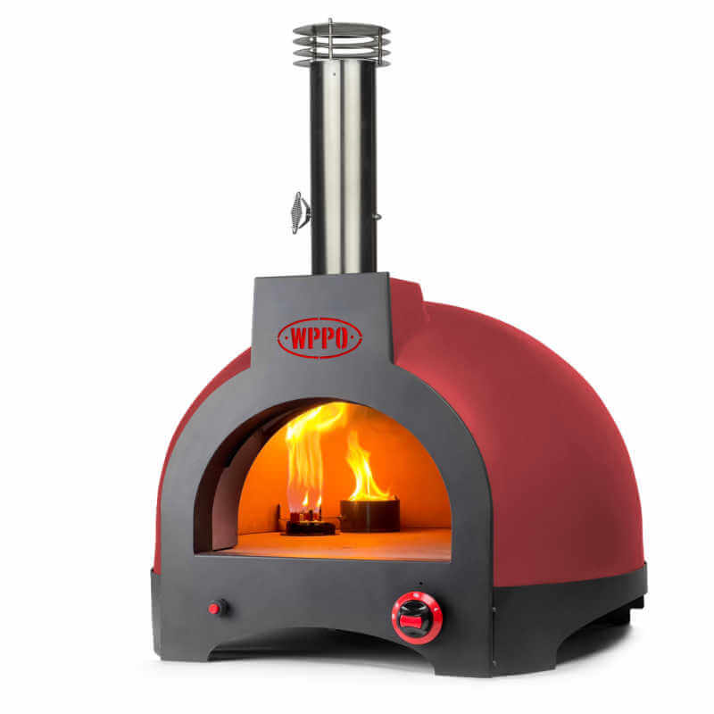 WPPO Infinity 66-Inch Wood/Gas Hybrid - 3 Pizza Oven