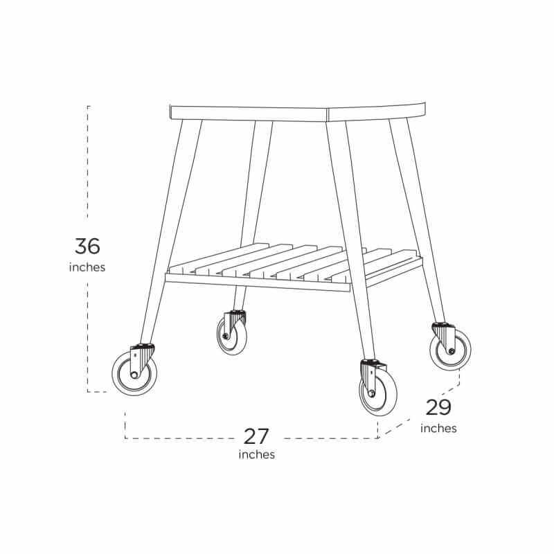 WPPO Infinity Wheeled Trolley for 50
