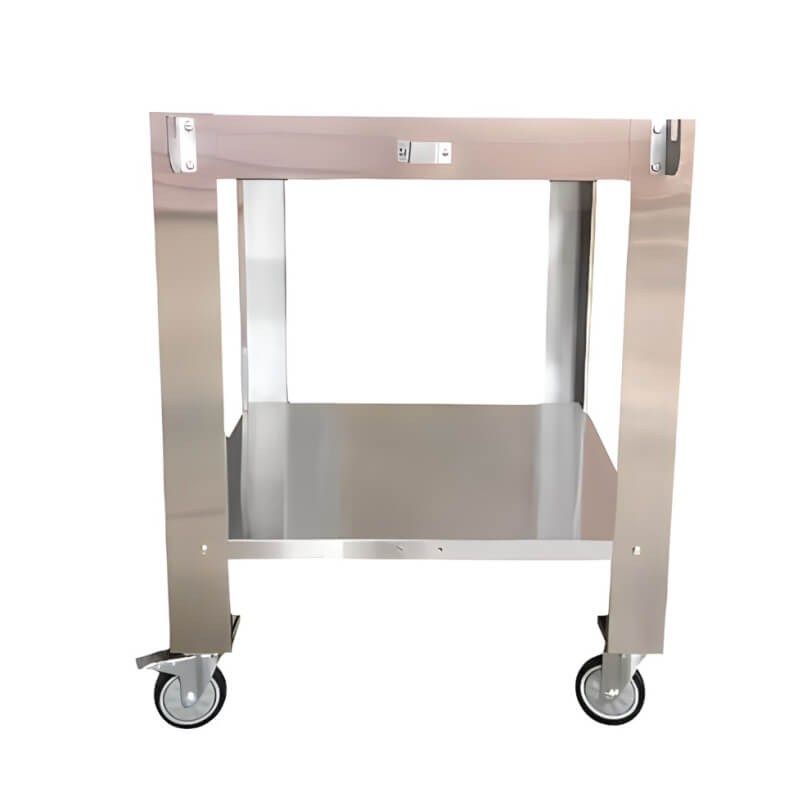 WPPO Karma 32 Inch Stainless Steel Outdoor Pizza Oven Cart - WKCT-2S