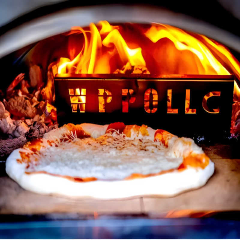 WPPO Karma Professional 32 Inch Stainless Steel Wood Fired Pizza Oven - WKK-02S-304SS-2