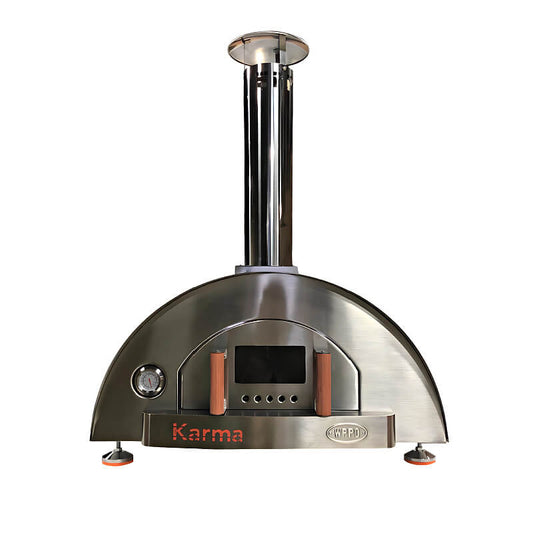 WPPO Karma Professional 32 Inch Stainless Steel Wood Fired Pizza Oven - WKK-02S-304SS-2