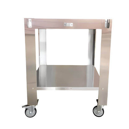 WPPO Karma 42 Inch Stainless Steel Outdoor Pizza Oven Cart - WKCT-3S