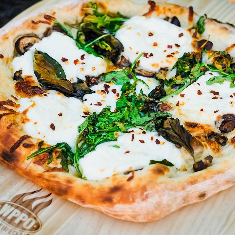 WPPO Karma Professional 42 Inch Stainless Steel Wood Fired Pizza Oven - WKK-03S-304SS