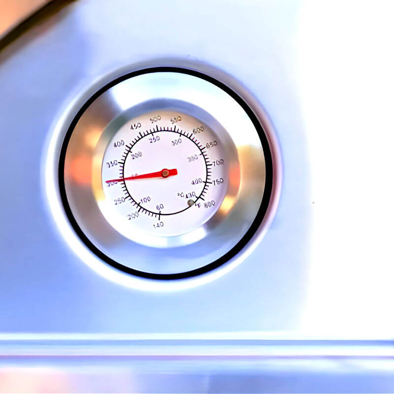 WPPO Karma Professional 42 Inch Stainless Steel Wood Fired Pizza Oven - WKK-03S-304SS