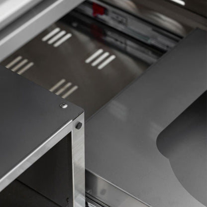 Blaze LTE PRO 40-Inch 5-Burner Freestanding Gas Grill w/ Digital Temperature Screen & Rear Infrared Burner