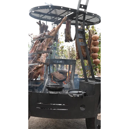 Tromen Hummer Firepit Open Fire Argentine Mega Grill with Oven