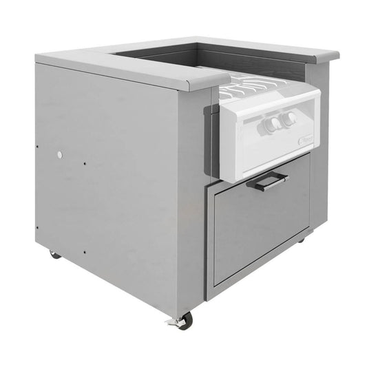 Alfresco All Stainless Counter w/ Storage for Versa Power Cooker