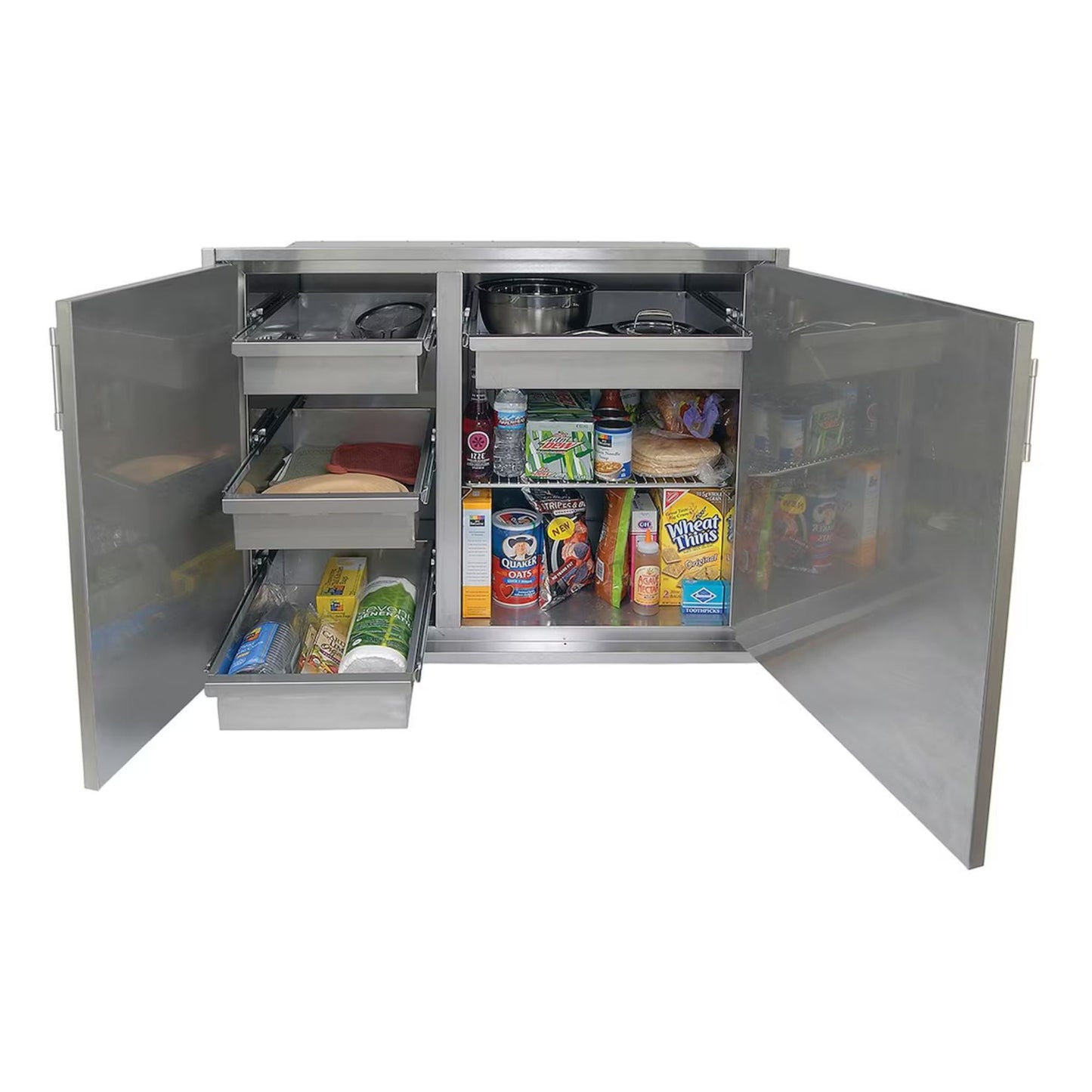 Alfresco 42 X 33-Inch High Profile Sealed Dry Storage Pantry