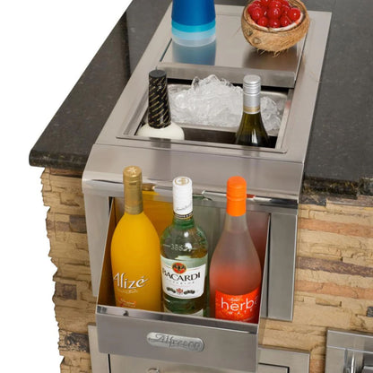 Alfresco 14-Inch Outdoor Rated Versa Bartender & Sink System