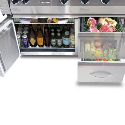 Alfresco 42-Inch Under-Grill Refrigerator, Cart Model
