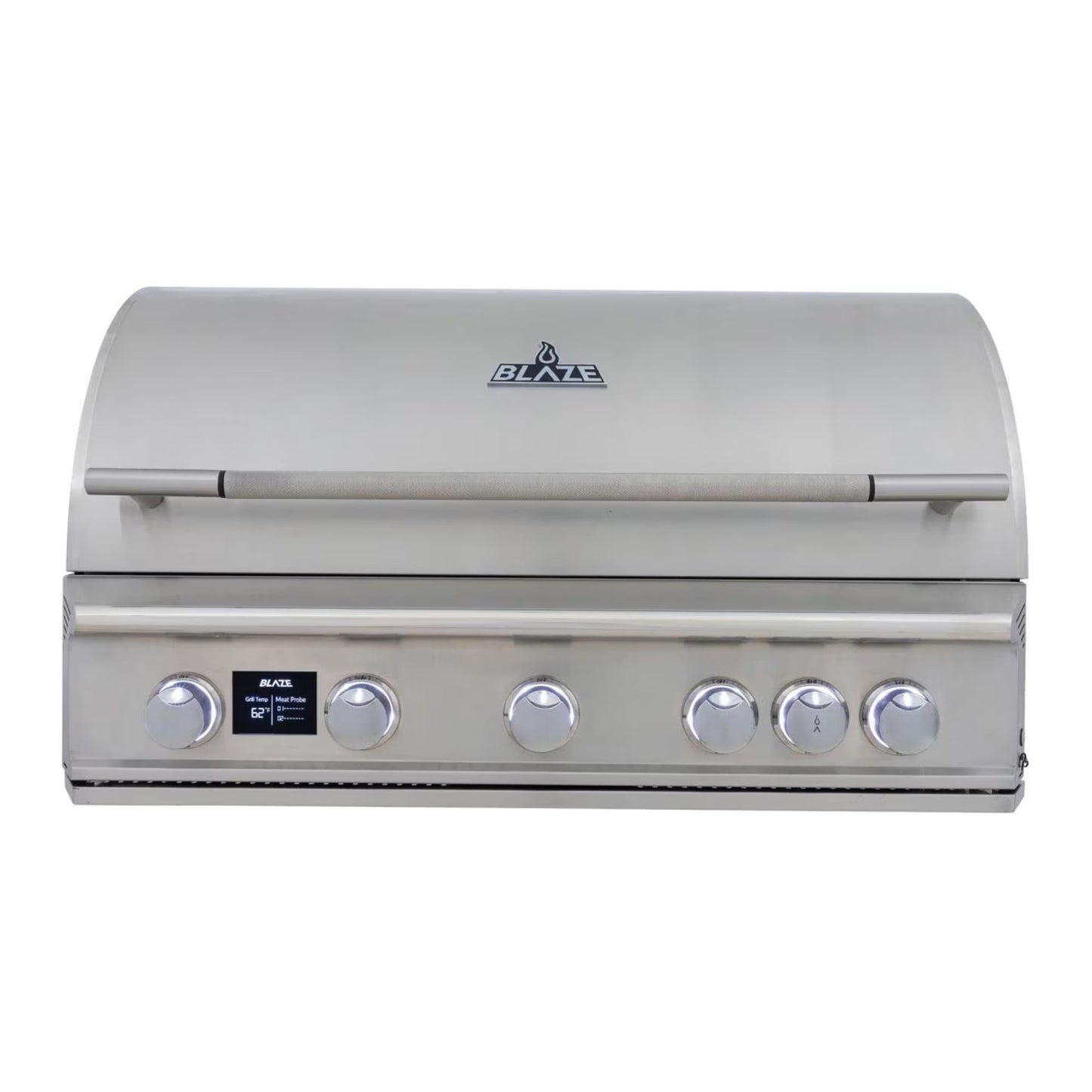 Blaze LTE PRO 40-Inch 5-Burner Built-in Gas Grill w/ Digital Temperature Screen & Rear Infrared Burner