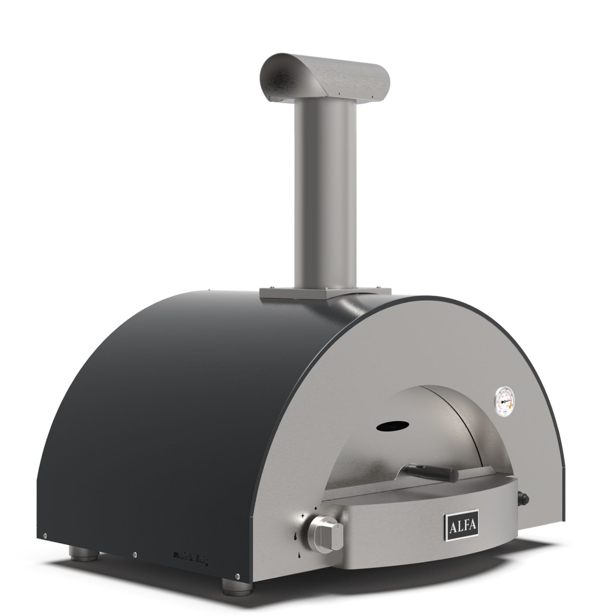 Alfa Classico 2 Pizze Grey Gas Pizza Oven