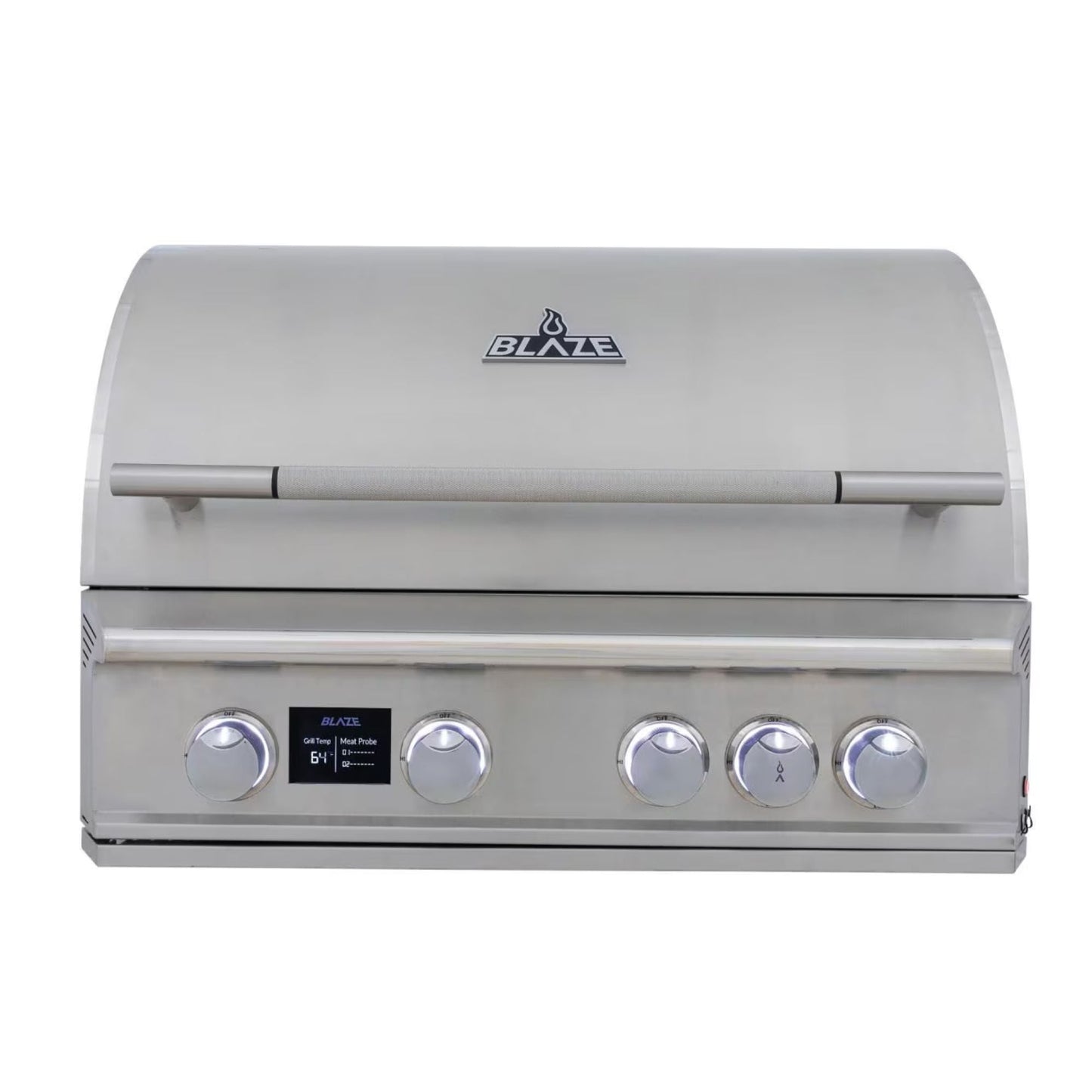 Blaze LTE PRO 32-Inch 4-Burner Built-in Gas Grill w/ Digital Temperature Screen & Rear Infrared Burner