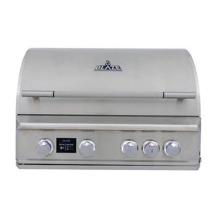 Blaze LTE PRO 32-Inch 4-Burner Built-in Gas Grill w/ Digital Temperature Screen & Rear Infrared Burner