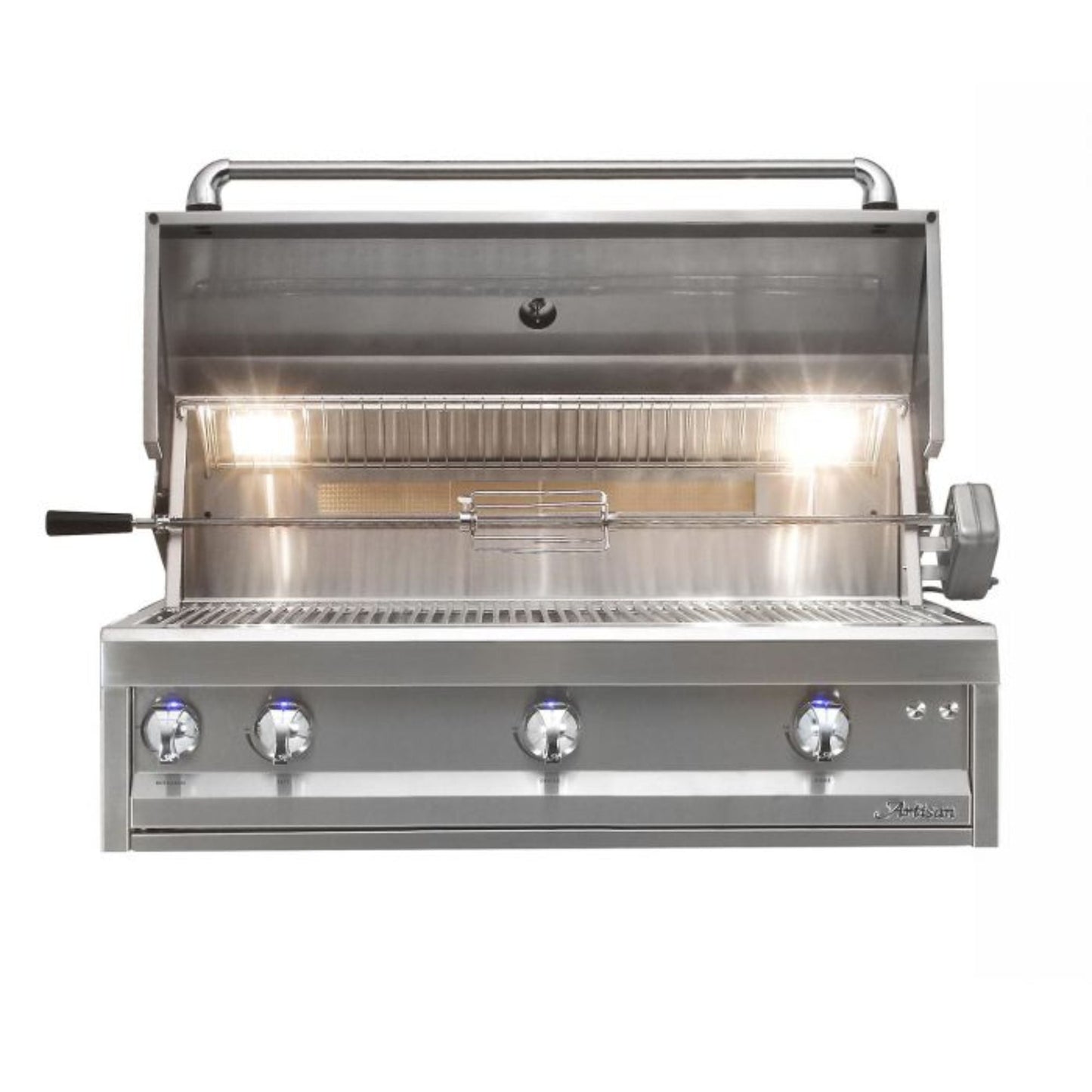 Artisan Professional 42-Inch 3-Burner Built-In Gas Grill w/ Rotisserie