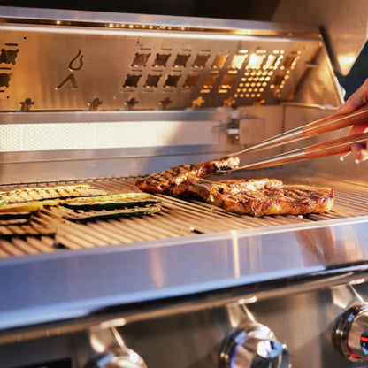 Blaze LTE PRO 40-Inch 5-Burner Built-in Gas Grill w/ Digital Temperature Screen & Rear Infrared Burner