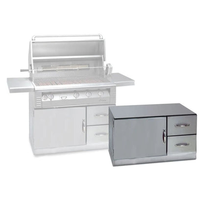 Alfresco 42-Inch Under-Grill Refrigerator, Cart Model