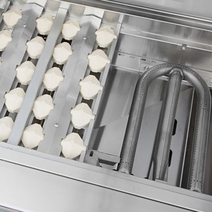 Delta Heat 32-Inch 3-Burner Built-In Gas Grill w/ Infrared Rotisserie Burner