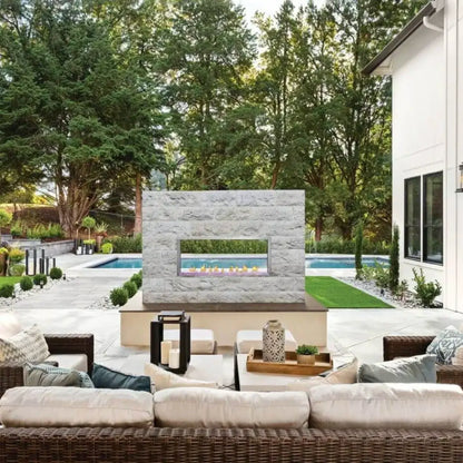 Napoleon Galaxy™ Stainless Steel 50-Inch Linear Outdoor Gas Fireplace