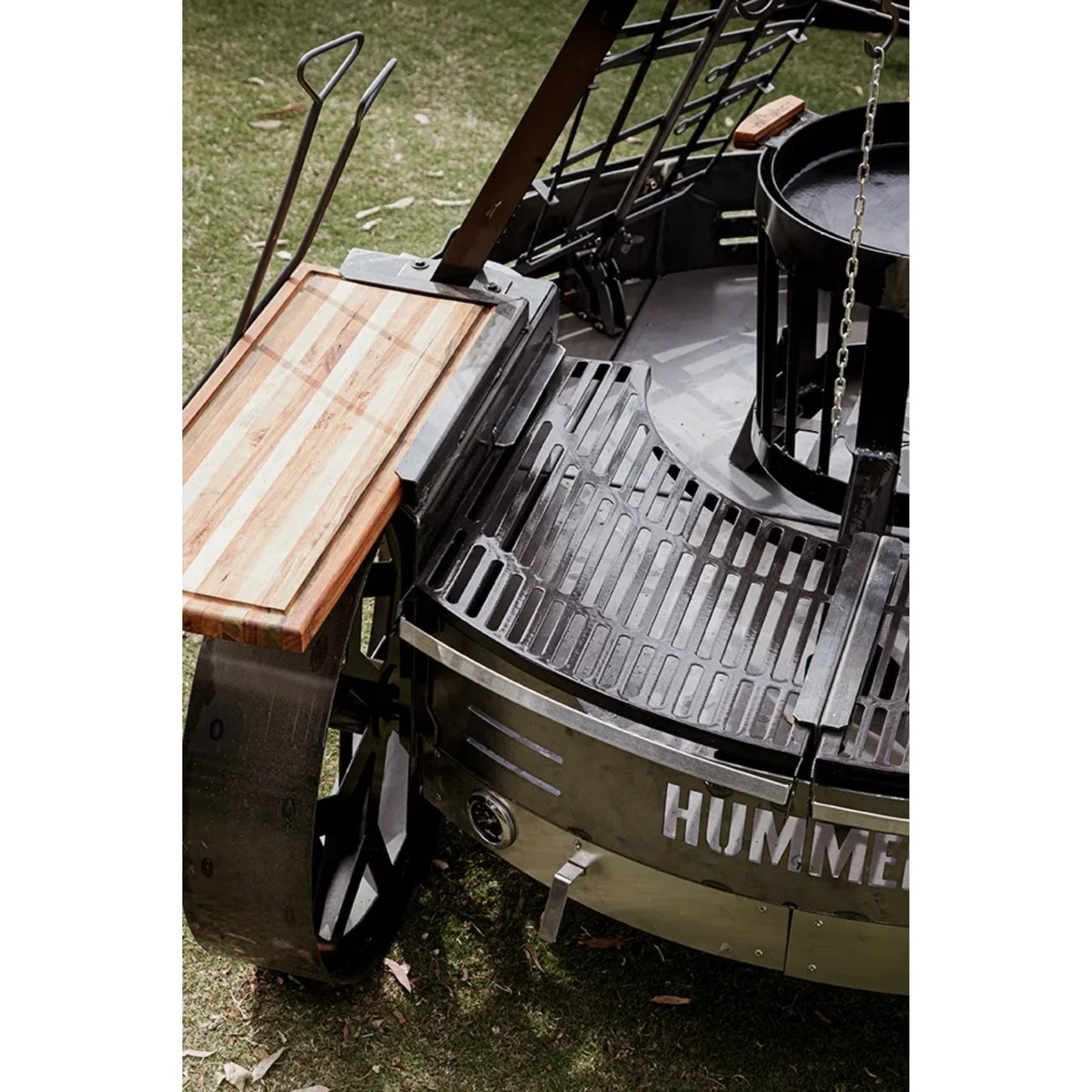 Tromen Hummer Firepit Open Fire Argentine Mega Grill with Oven