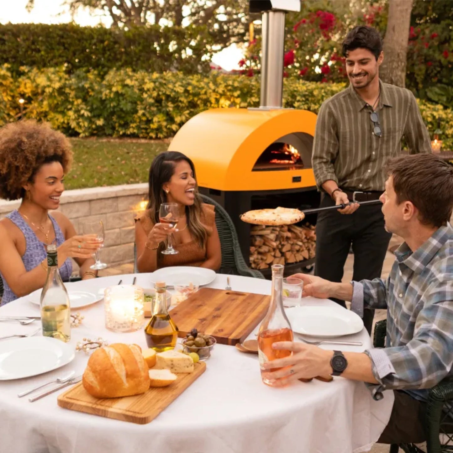 Alfa Moderno 5 Pizze Outdoor Natural Gas Pizza Oven