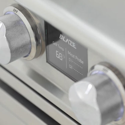 Blaze LTE PRO 32-Inch 4-Burner Freestanding Gas Grill w/ Digital Temperature Screen & Rear Infrared Burner