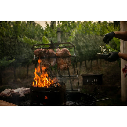 Tromen Duomo Firepit Open Fire Argentine Grill