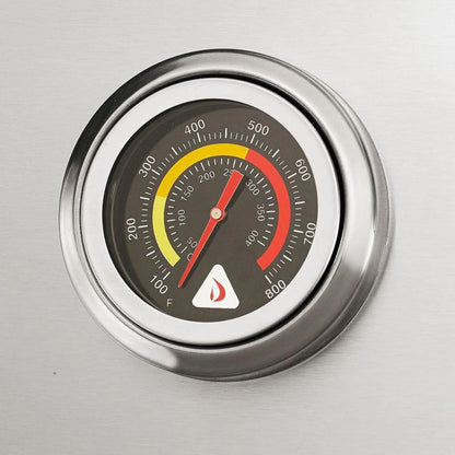 Delta Heat 32-Inch 3-Burner Built-In Gas Grill w/ Infrared Rotisserie Burner