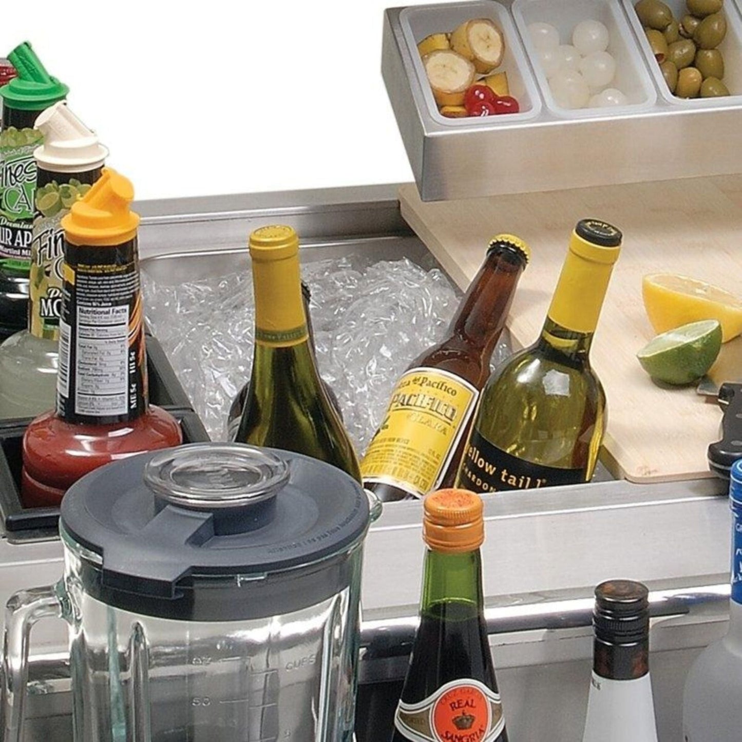 Alfresco Stainless Steel Ice Pan Accessory For 30-Inch Apron Sink