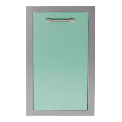 Alfresco 15-Inch Stainless Steel Soft-Close Roll-Out Trash Center