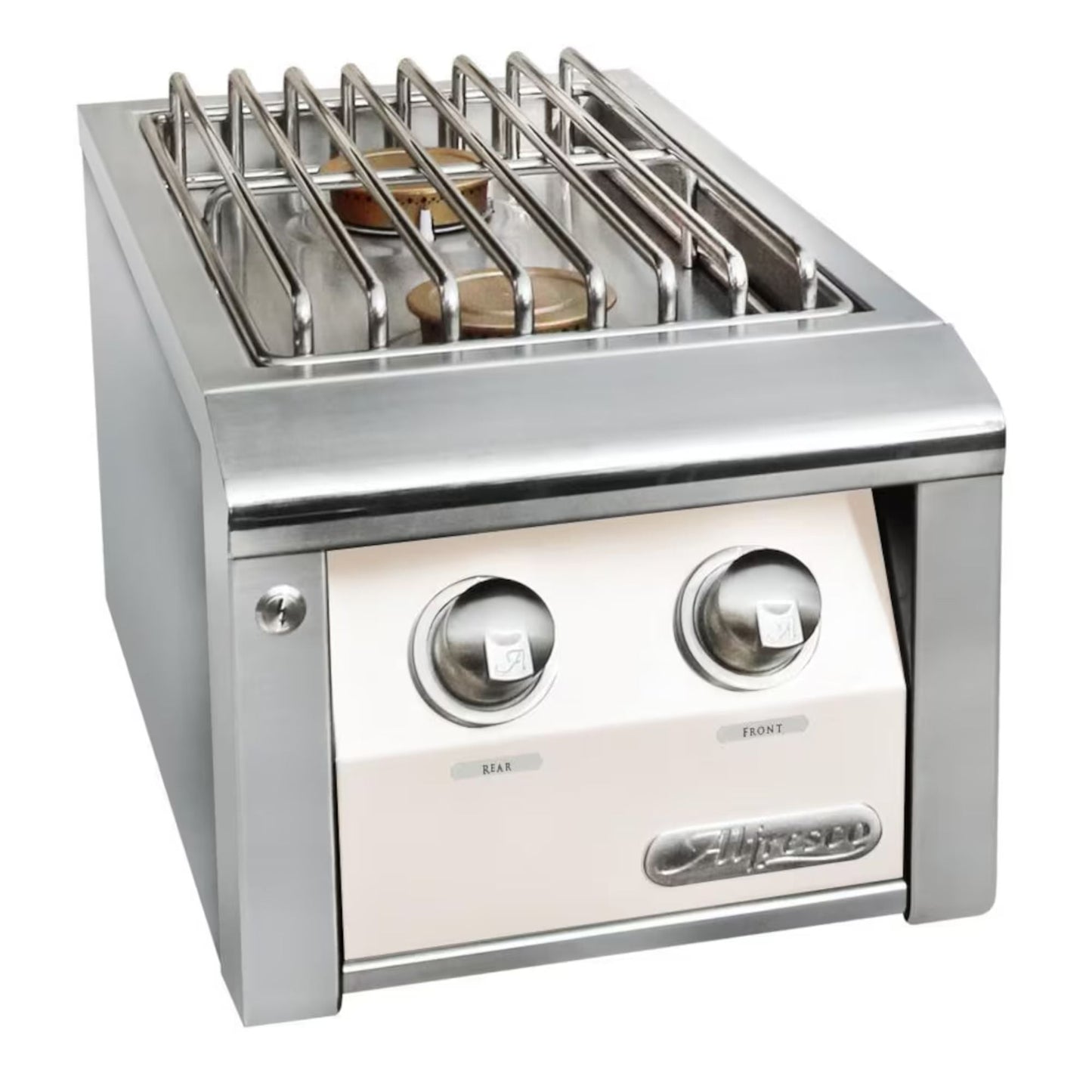 Alfresco Gas Double Side Burner For Freestanding Grills
