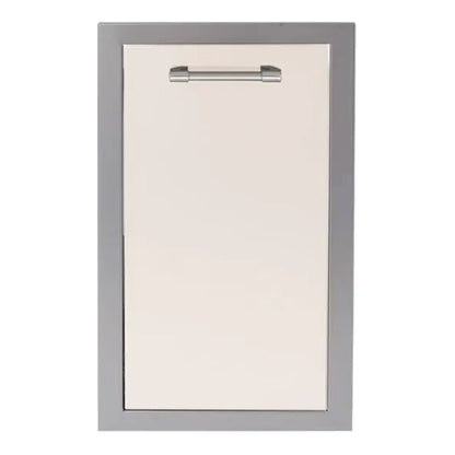 Alfresco 15-Inch Stainless Steel Soft-Close Roll-Out Trash Center