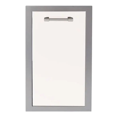 Alfresco 20-Inch Stainless Steel Soft-Close Dual Trash Center/Recycling Bin