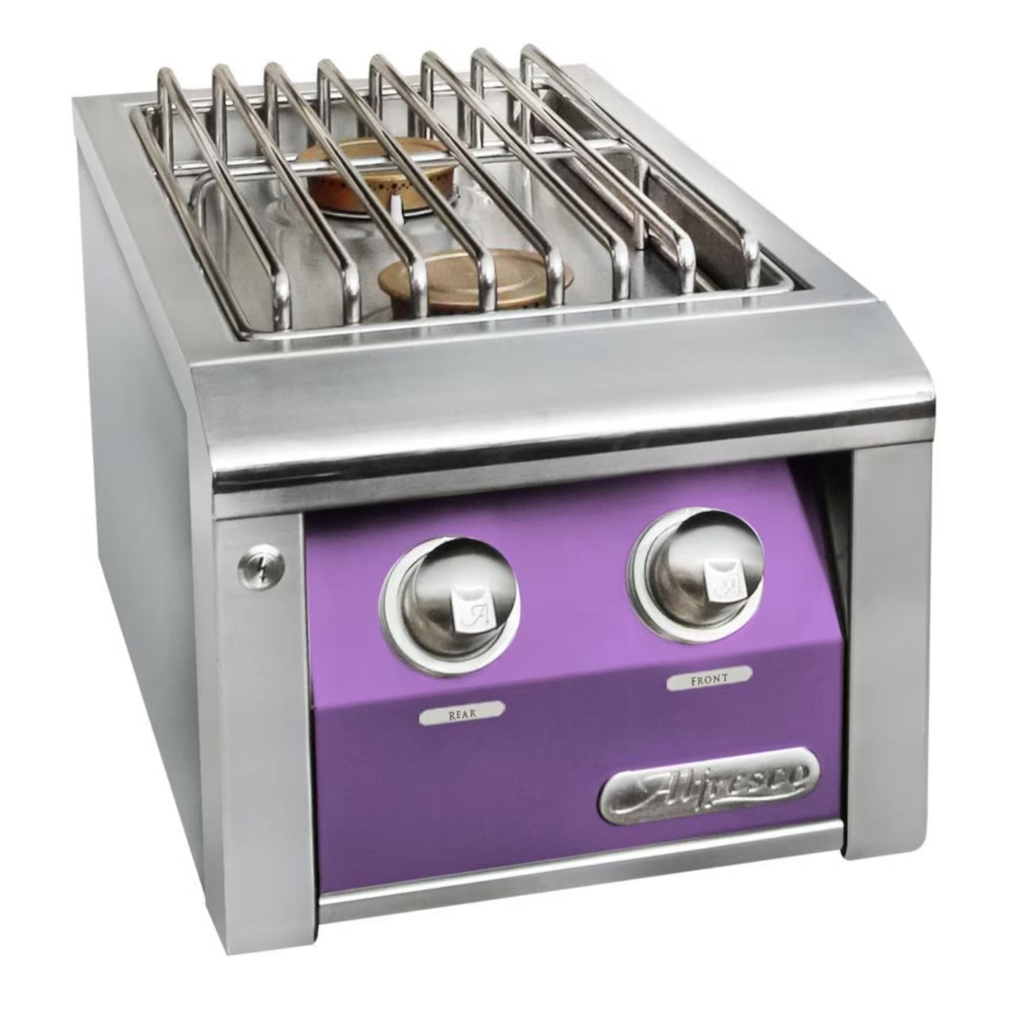 Alfresco Gas Double Side Burner For Freestanding Grills