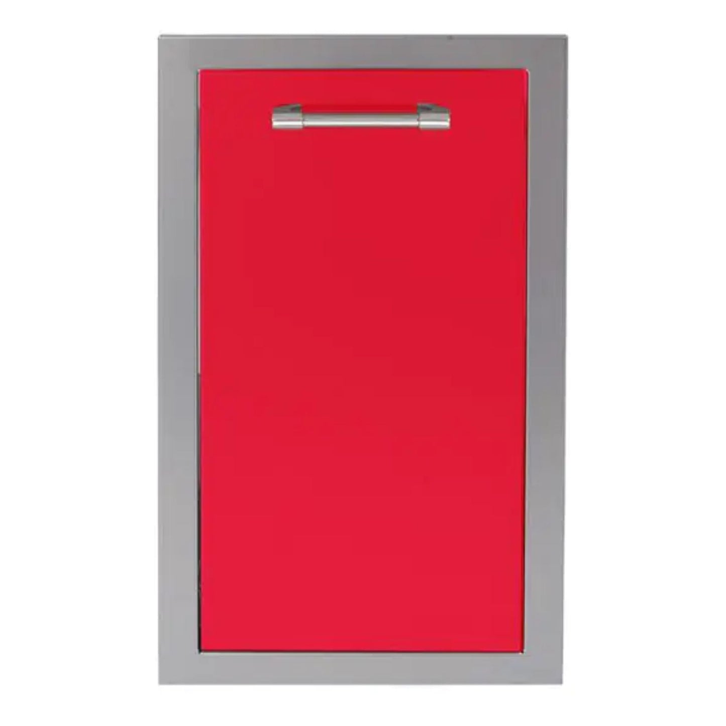 Alfresco 15-Inch Stainless Steel Soft-Close Roll-Out Trash Center