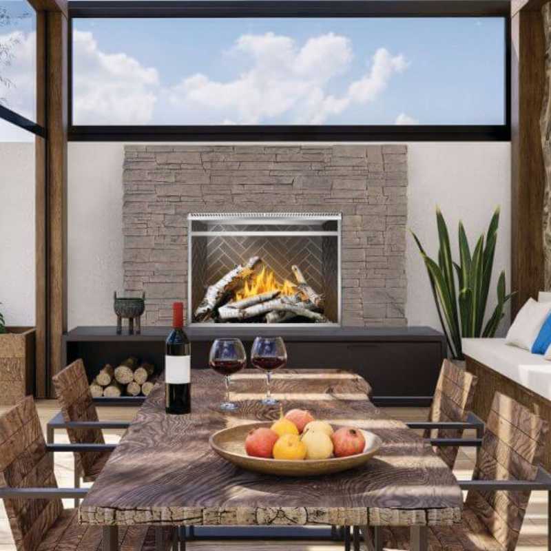 Napoleon Riverside 42-Inch Outdoor Gas Fireplace - RSS42NE