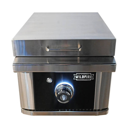 Wildfire Ranch Pro 15 Inch Black Stainless Steel Built-In Gas Griddle