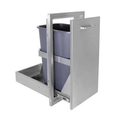 Wildfire 14 X 26 304 SS Pull Out Trash Drawer - WFTRDW1426-SS