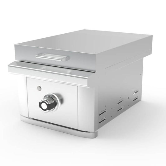 Wildfire Ranch Pro 15 Inch Stainless Steel Built-In Gas Griddle