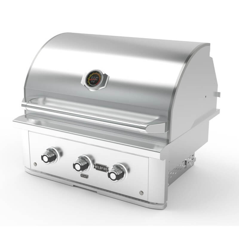 Wildfire Ranch Pro 30 Inch 304 Stainless Steel Built In Gas Grill