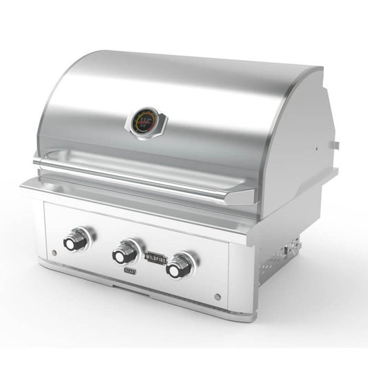 Wildfire Ranch Pro 30 Inch 304 Stainless Steel Built In Gas Grill